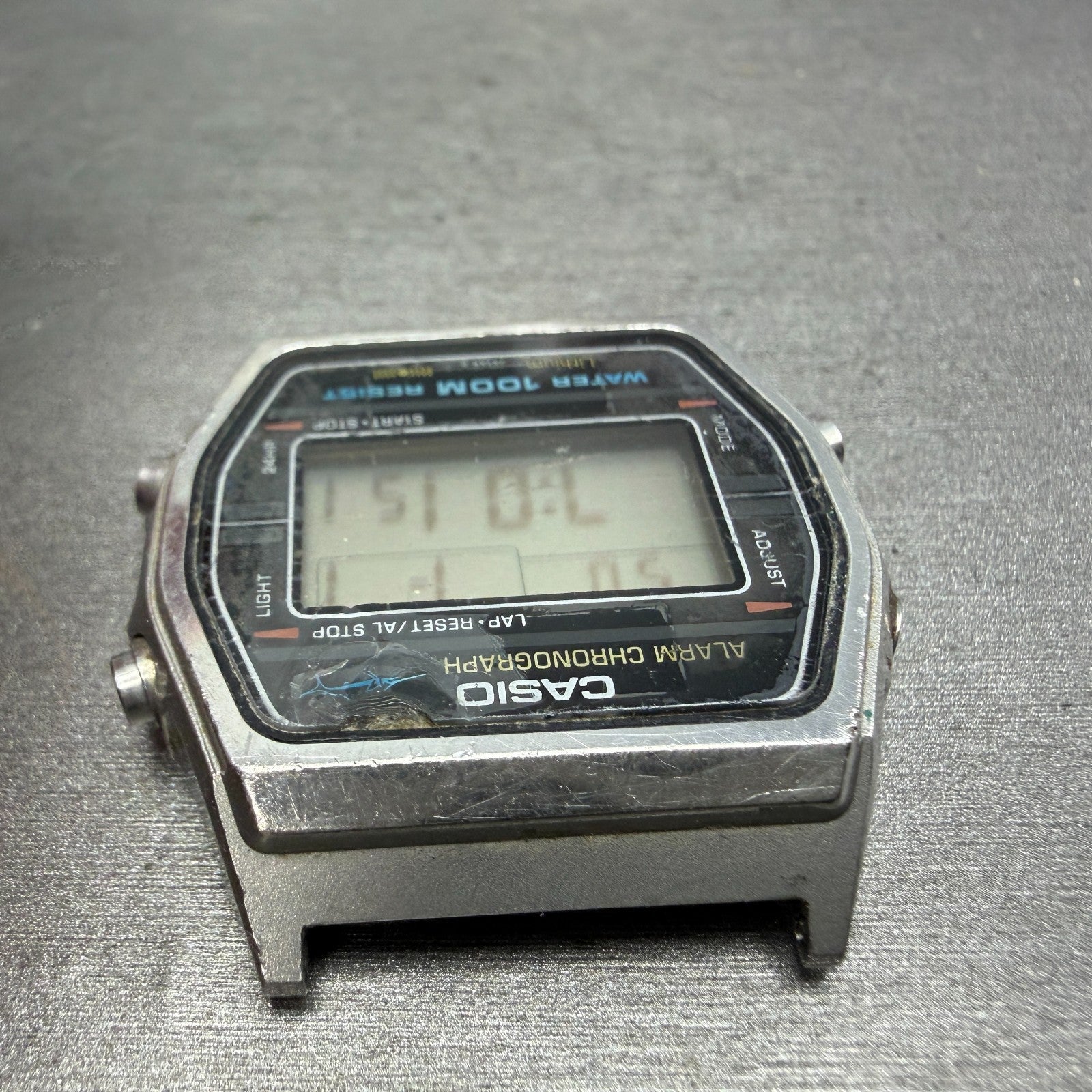 Casio W-750 Marlin Watch Men 36mm Silver Digital Alarm Chronograph 248 New Batt4