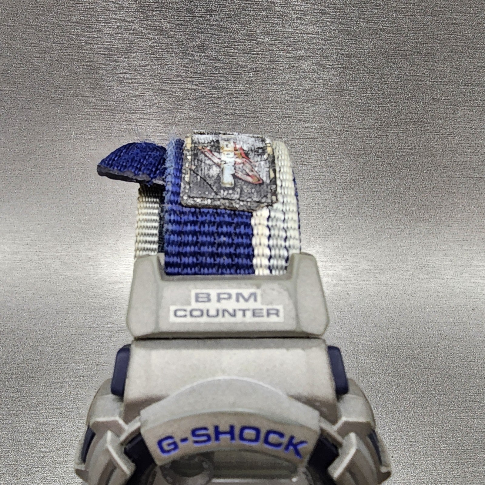 Casio GShock DW9550 Watch Men 48mm Digital Blue Gray Alarm Chrono New Battery4