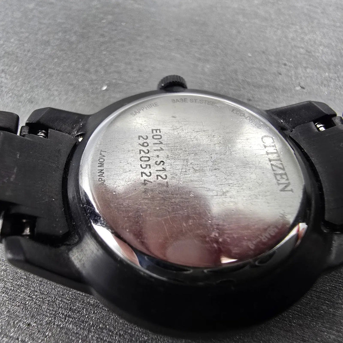 Citizen Axiom Eco-Drive Watch Women 29mm Black Dial Blackl Round EW2595-57E Runs10