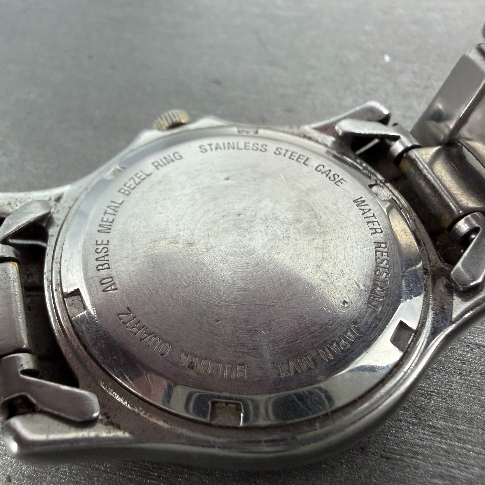 Bulova Marine Star Watch Men 37mm Black Dial Two Tone Date 98G05 New Battery9