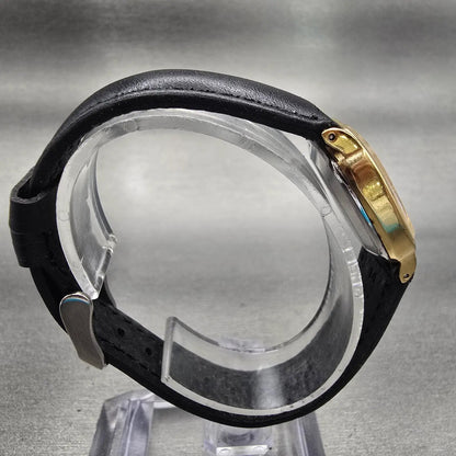 Citizen Castalia Watch Women 22mm Brown Dial Gold Tone Oval 4-832604 New Battery8