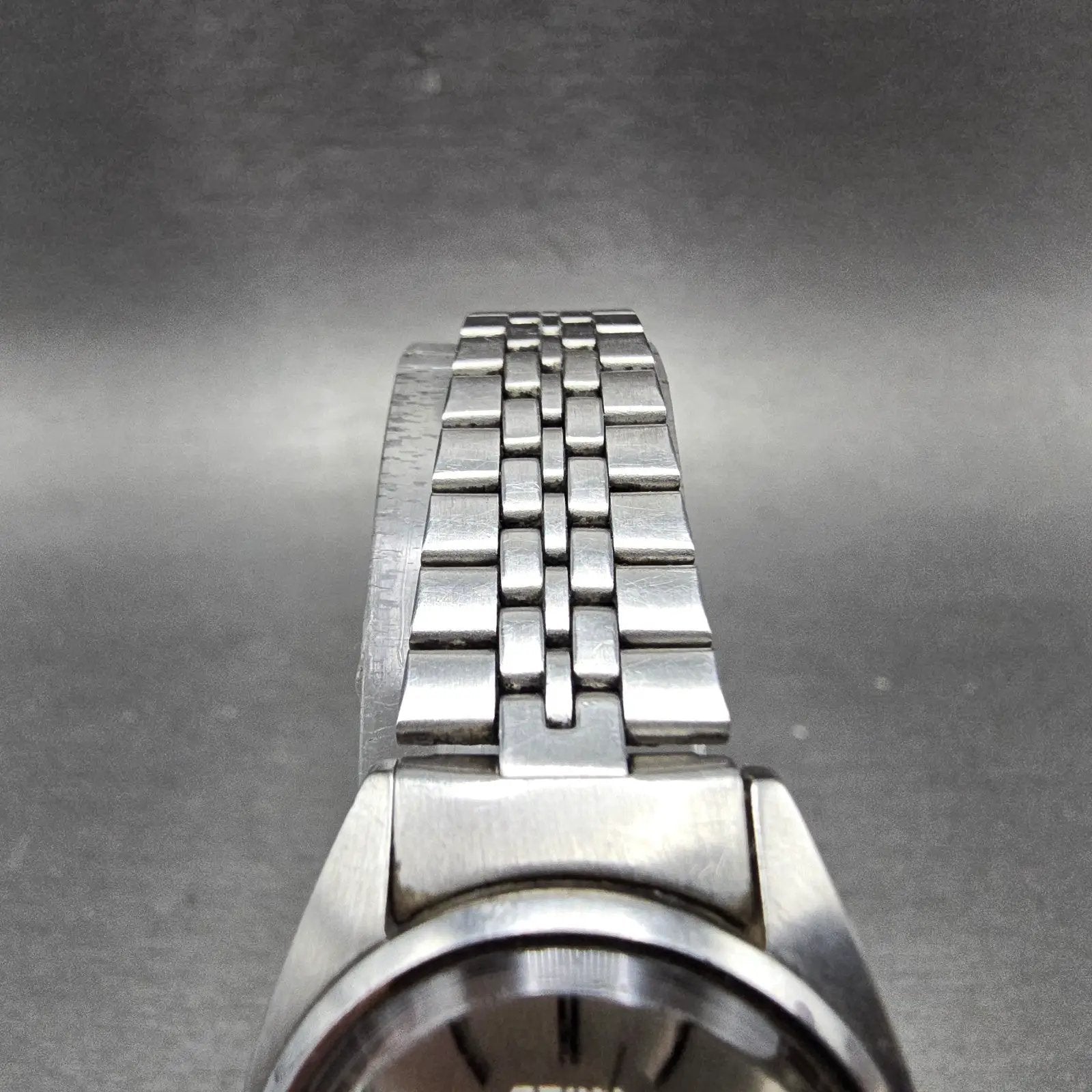 Seiko Automatic Watch Women 25mm Silver Dial Silver Tone Date 4205-0170 Runs5