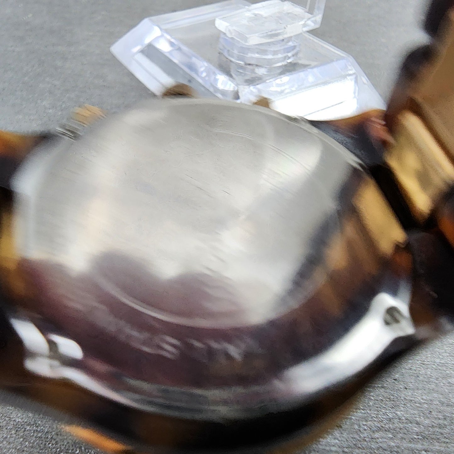 Michael kors Madison Watch Women 42mm Brown Dial Two Tone Date Chrono New Batt9