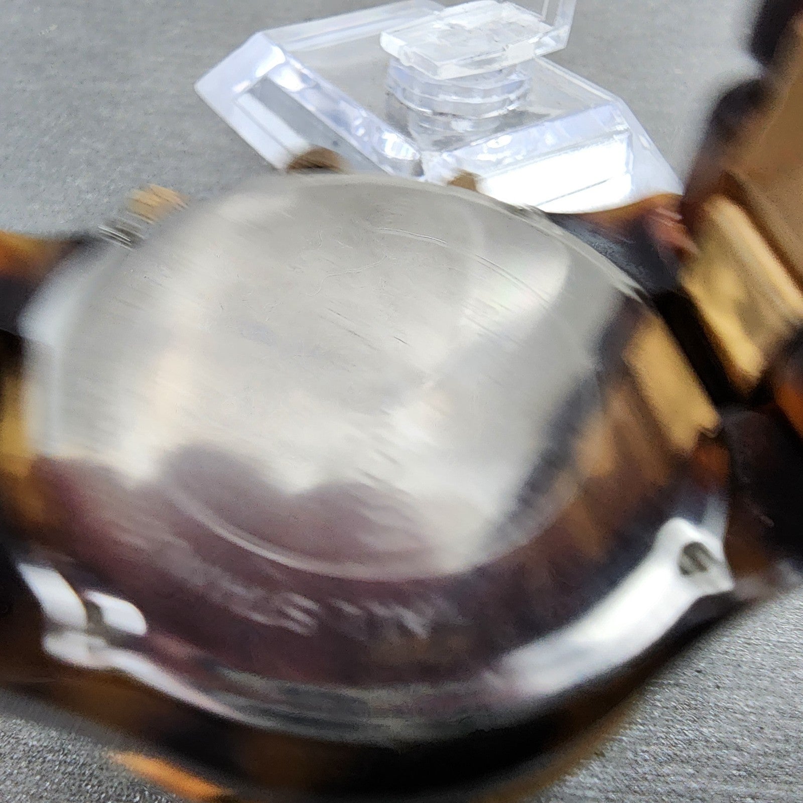 Michael kors Madison Watch Women 42mm Brown Dial Two Tone Date Chrono New Batt9