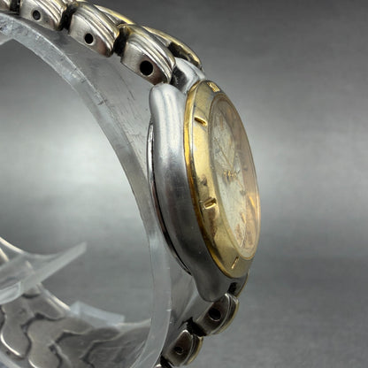 Citizen Elegance Watch Women 25mm Champagne Dial Two Tone Round New Battery ABC93