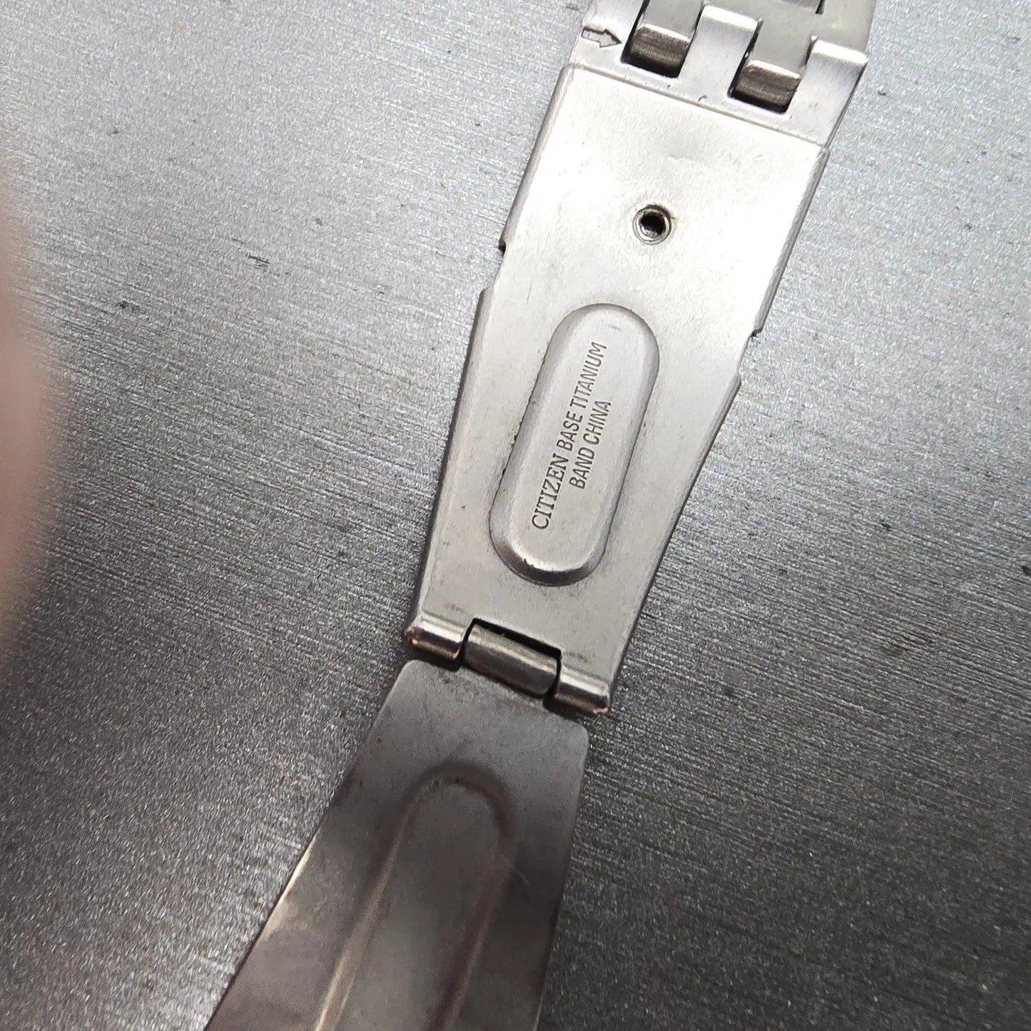Citizen Bracelet Men 18mm Titanium For H501-S011060 READ!!! Tri Folding Clasp11