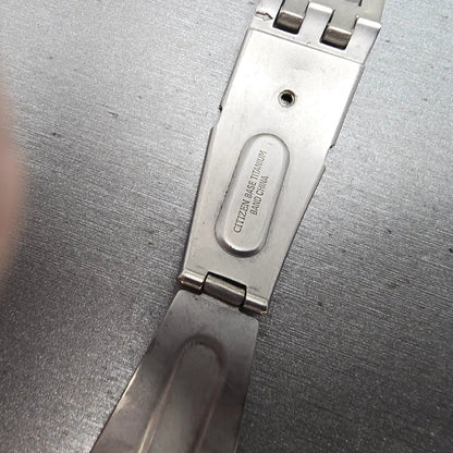 Citizen Bracelet Men 18mm Titanium For H501-S011060 READ!!! Tri Folding Clasp11