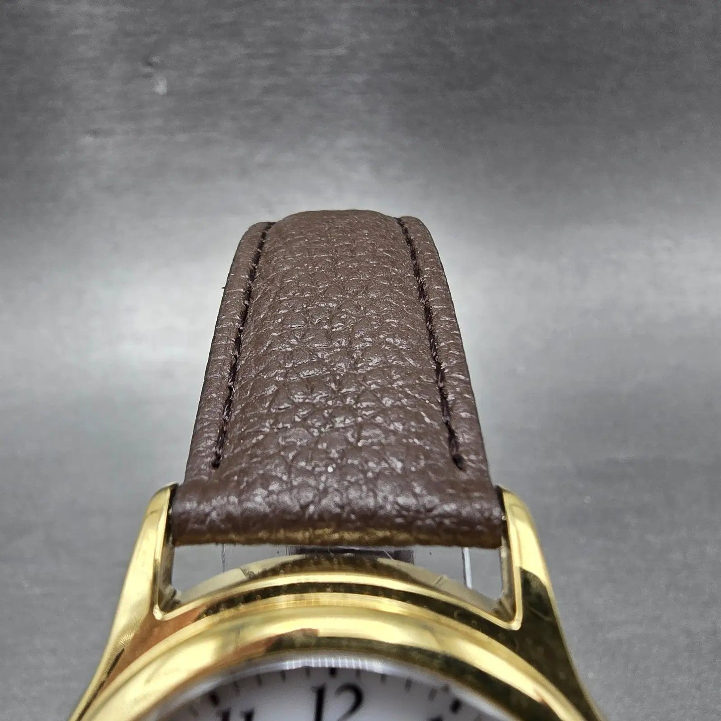 Citizen Reguno Solar Watch Men 33mm White Dial Gold Tone Date E111-T017223 Runs4
