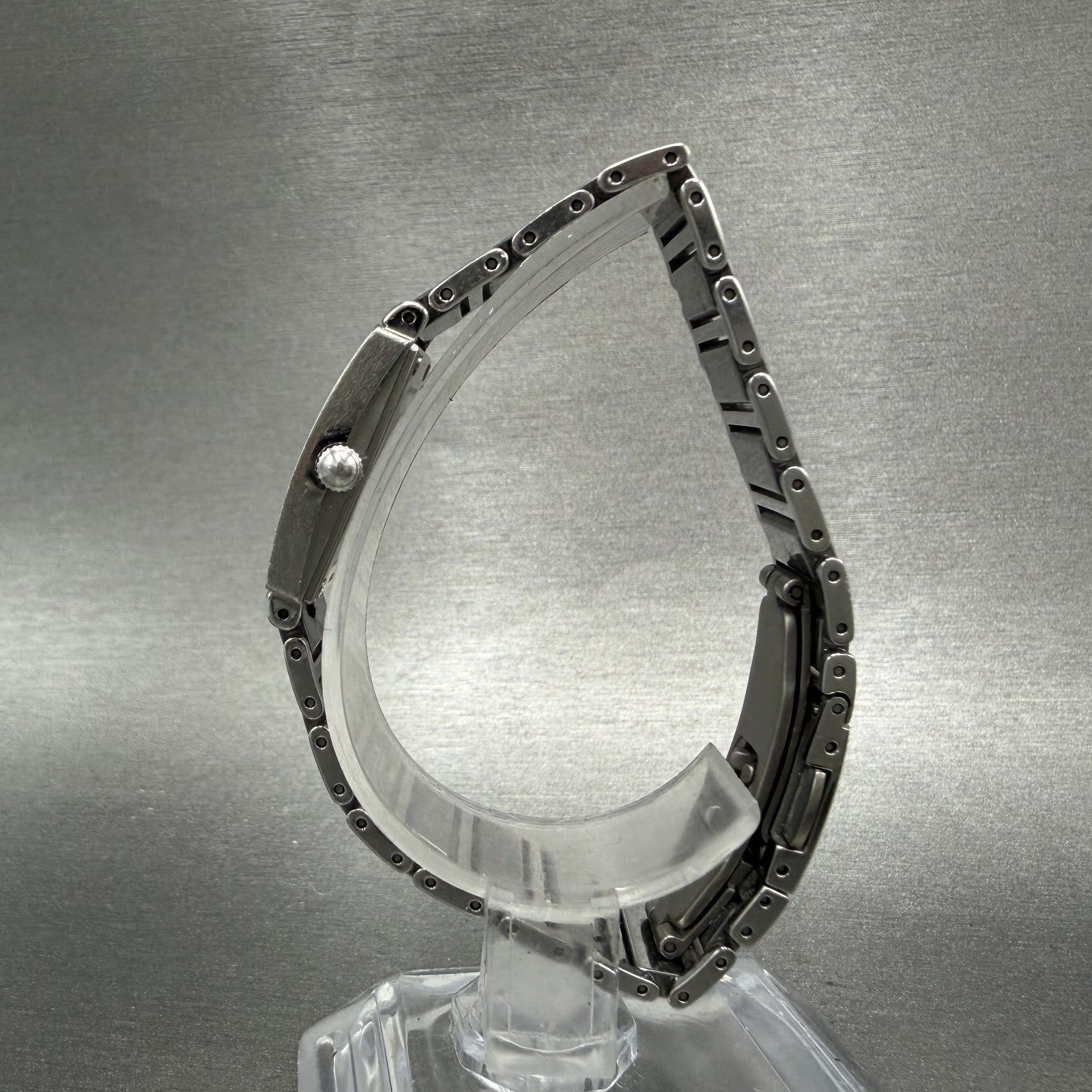 Rado Jubile Tank Watch Women 18mm Silver Dial Ceramic Diamond Bezel 153.0430.36