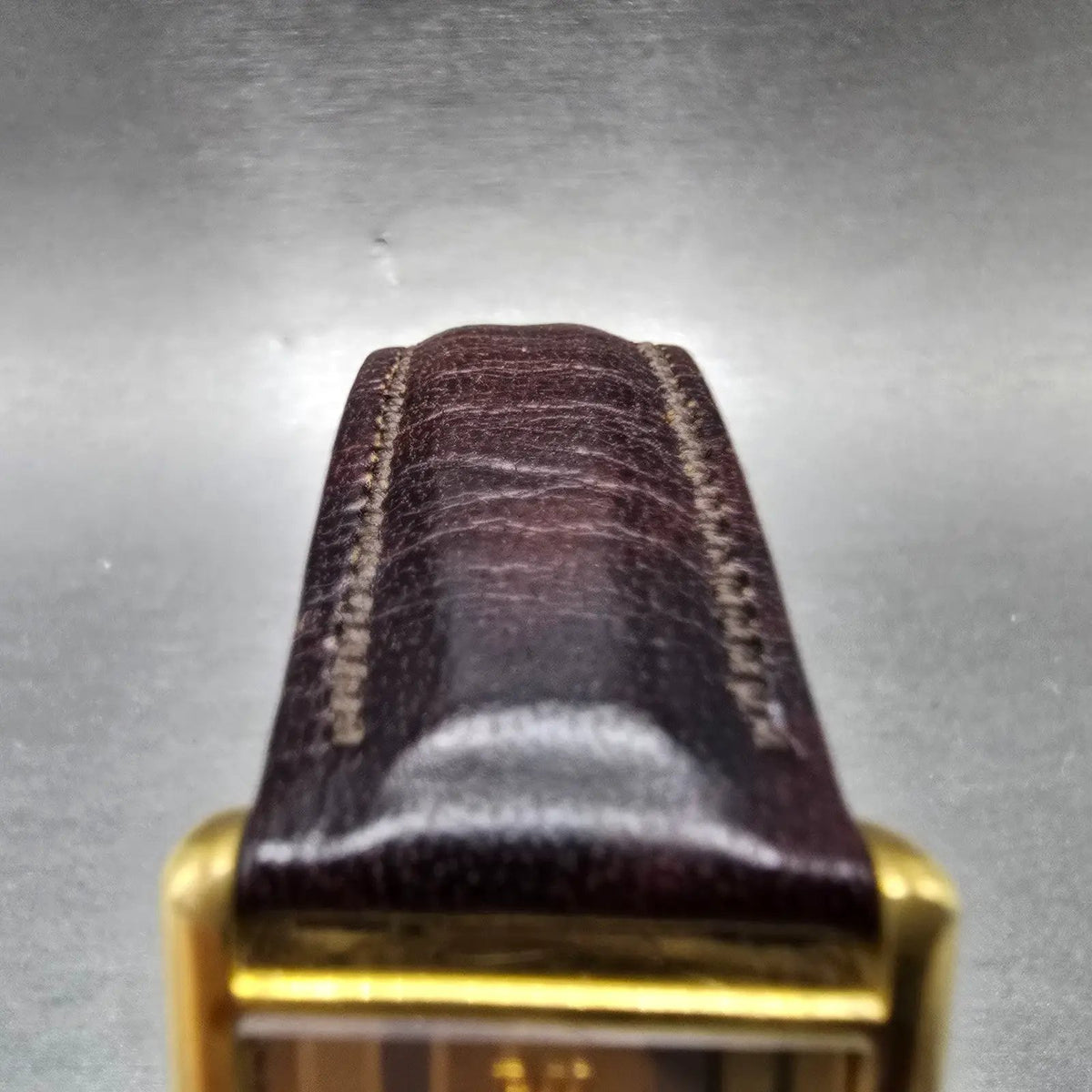 Raymond Weil Tank Watch Women 23mm Gold Dial Gold Plated Rectangle READ!! NewBat4