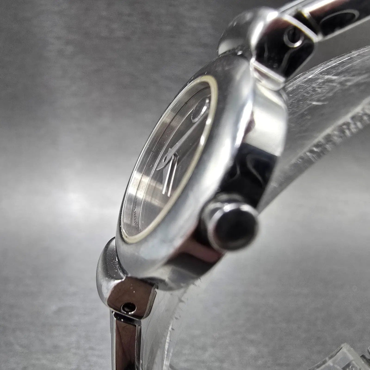 Movado Harmony Watch Women 23mm Mirror Dial Silver Round Bangle 84.A1.809.A PART3
