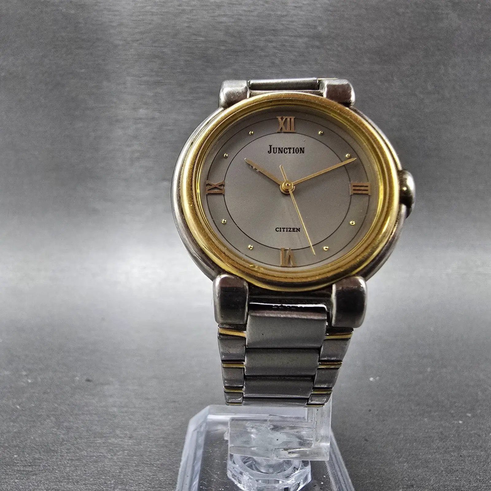 Citizen Junction Watch Men 31mm Silver Dial Two Tone Round 6031-343573 PARTS11