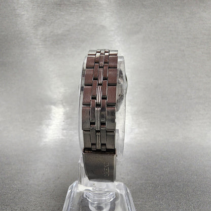 Orient Lausanne Watch Women 25mm Silver Dial Steel Date Round Runs 4133040007