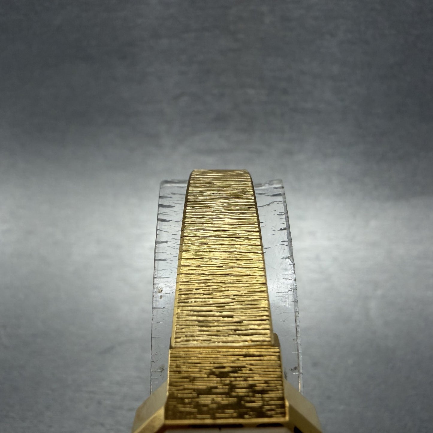 Citizen CQ Watch Women 16mm Cream Dial Gold Tone Octagon 3220-949871 New Batt4
