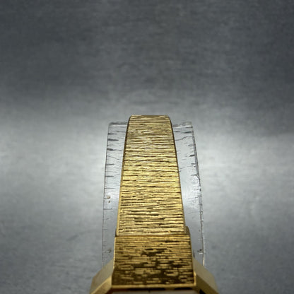 Citizen CQ Watch Women 16mm Cream Dial Gold Tone Octagon 3220-949871 New Batt4