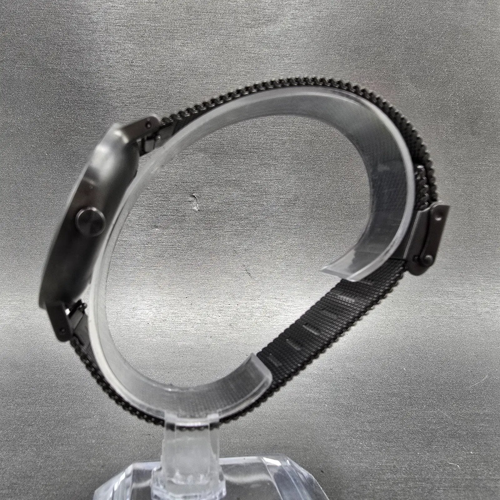 Skagen Watch Men 40mm Black Dial Black Tone Round SKW6470 PARTS NO BACK!!!!!!7