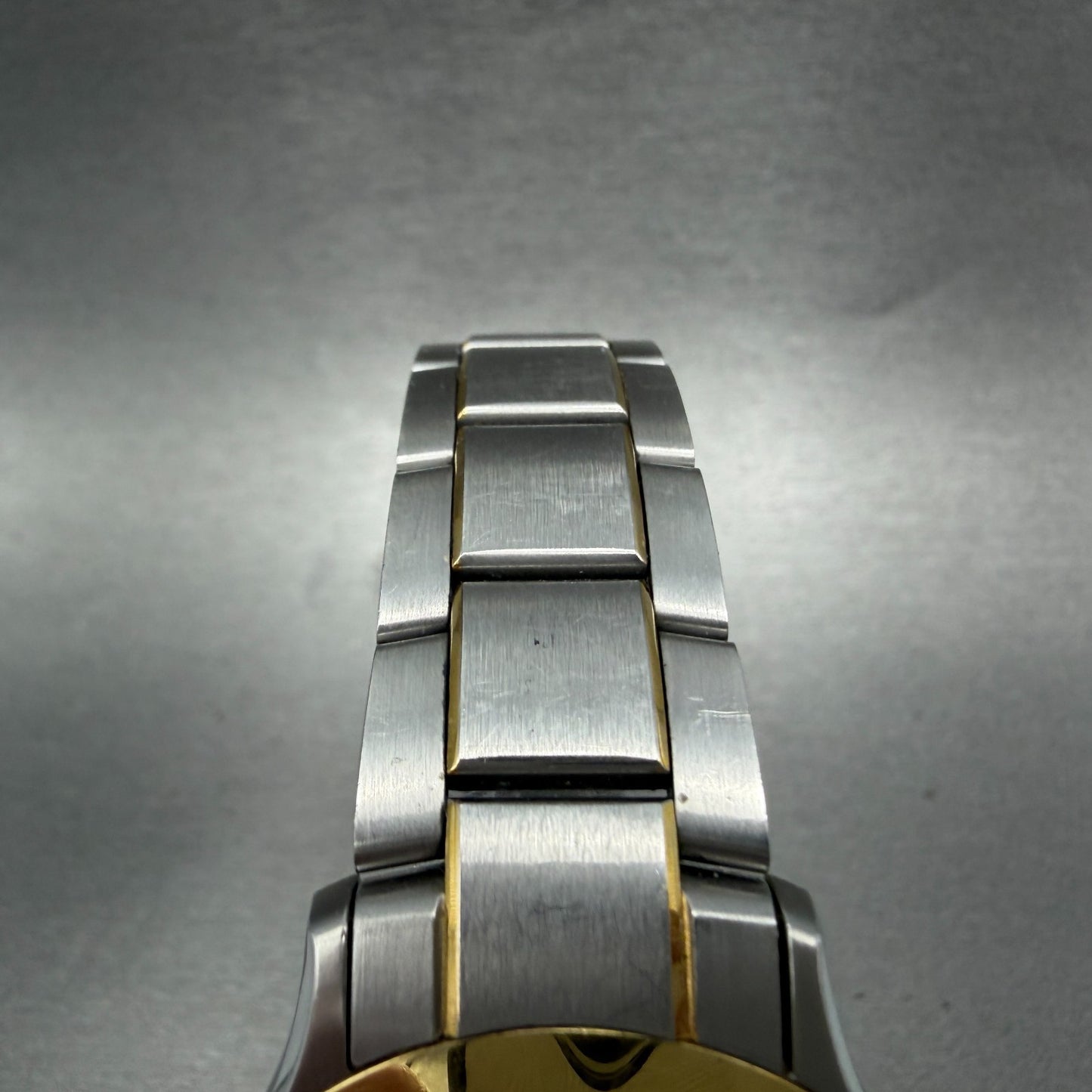 Movado Museum watch Men 35mm Black Dial Two Tone Round 85-G1-885 New Battery4