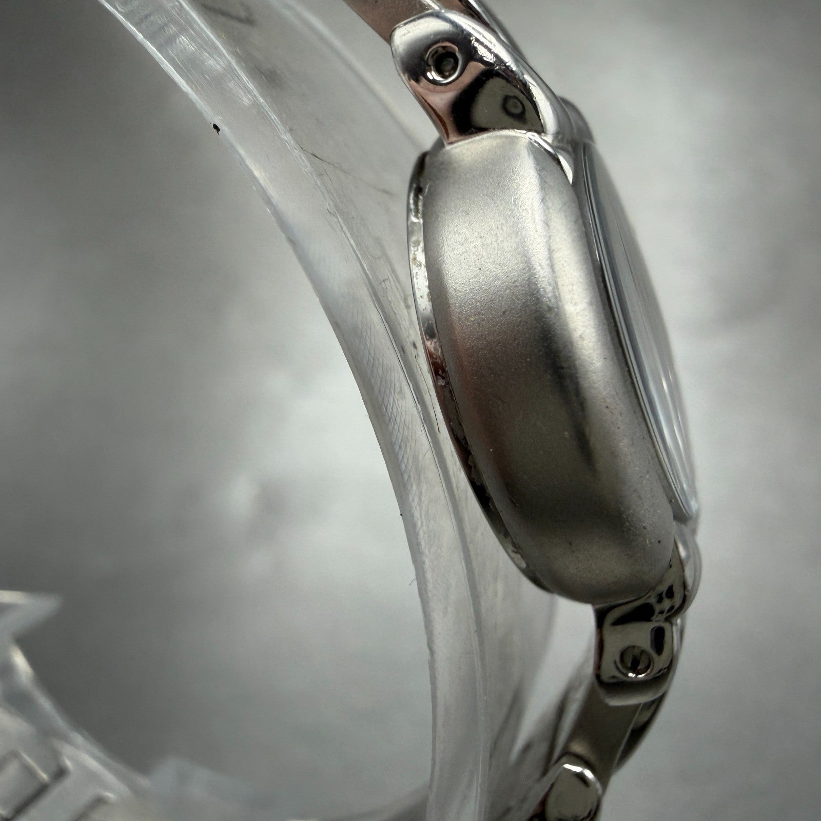 Bulova Watch Women 20mm MOP Dial Silver Tone Round 96L90 New Battery Steel3
