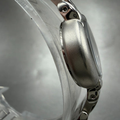 Bulova Watch Women 20mm MOP Dial Silver Tone Round 96L90 New Battery Steel3