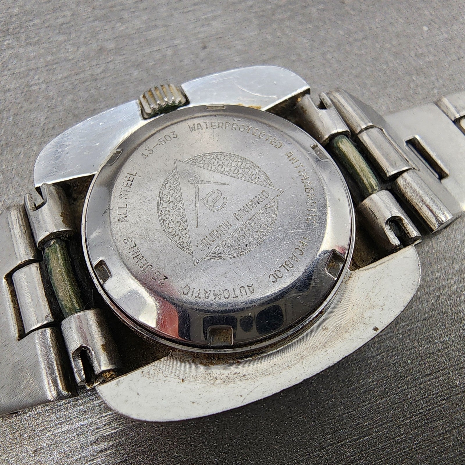Atlantic Gran Prix Automatic Watch Women 27mm Silver Dial Silver Tone Daydate10
