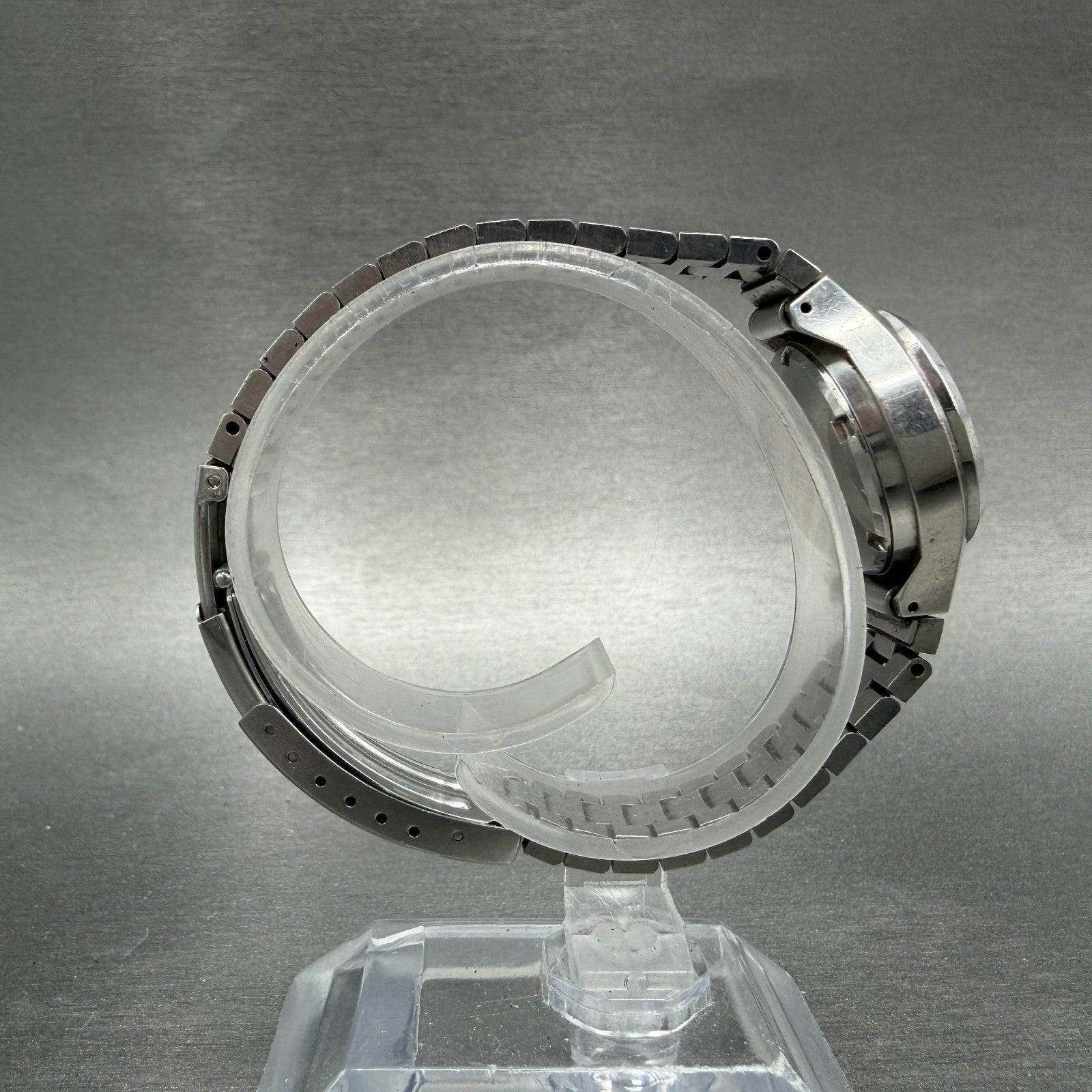 Seiko Automatic Watch Women 24mm Green Dial Silver Tone Daydate 2706-0310 Runs8