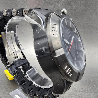 Invicta Darth Vader Watch Men 50mm Black Dial Black Tone Manual Wind Runs 265473