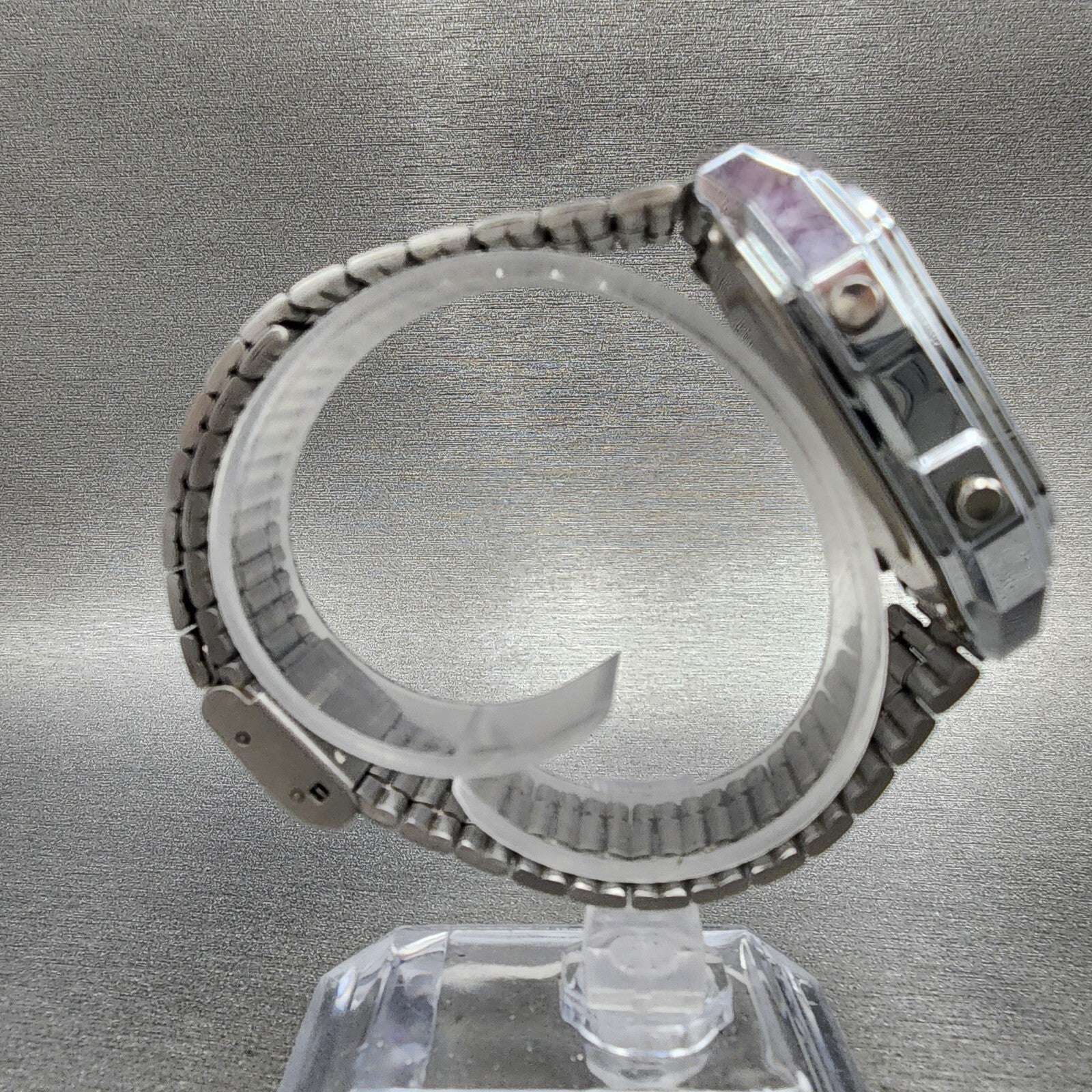 Casio A178W Watch Men 34mm Digital Silver Tone Alarm Chrono Illuminator New Batt8