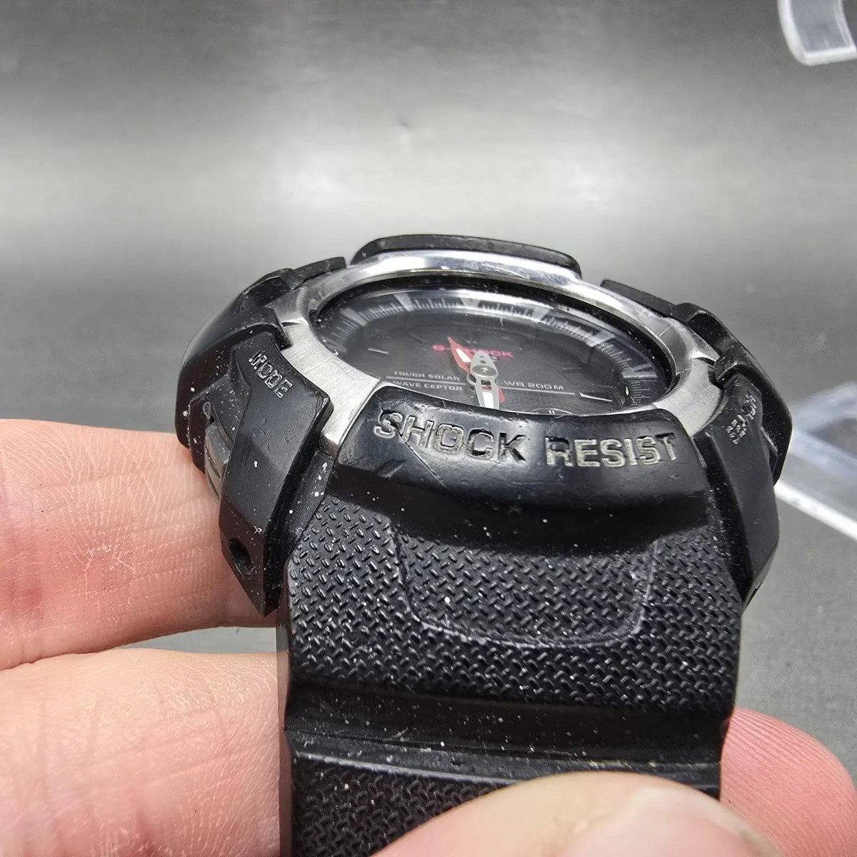 Casio G-Shock GW-1500A Watch Men 48mm Black Alarm Chrono Ana Digi Solar Works2