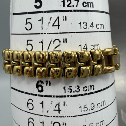 Bulova Tank Watch Women 14mm Champagne Dial Gold Tone Rectangle 97P77 NewBattery10
