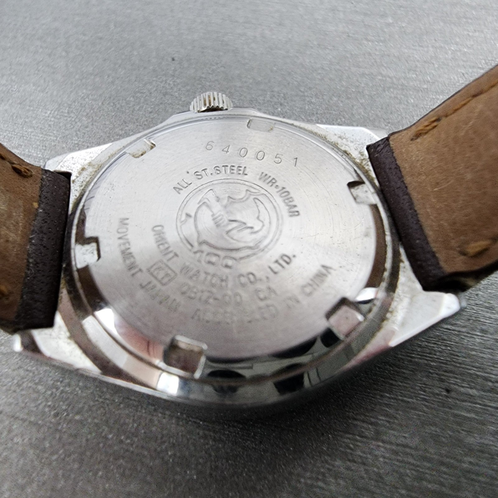 Orient Swimmer Watch Women 27mm White Dial Silver Tone Round New Battery VTG9