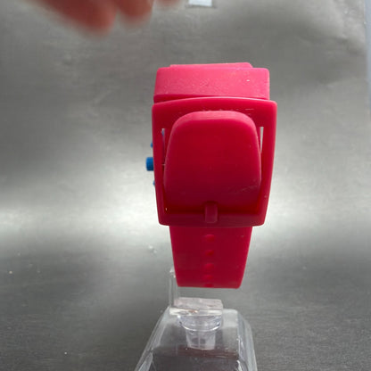 Swatch Chrono Pink Frame Watch Men 42mm Pink Dial Pink Tone Date Round New Batt8