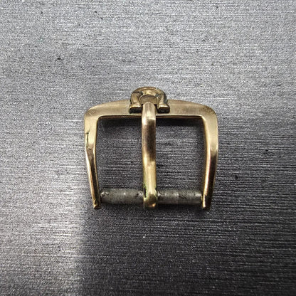 Omega Watch Buckle 13mm Gold Tone Vintage 0