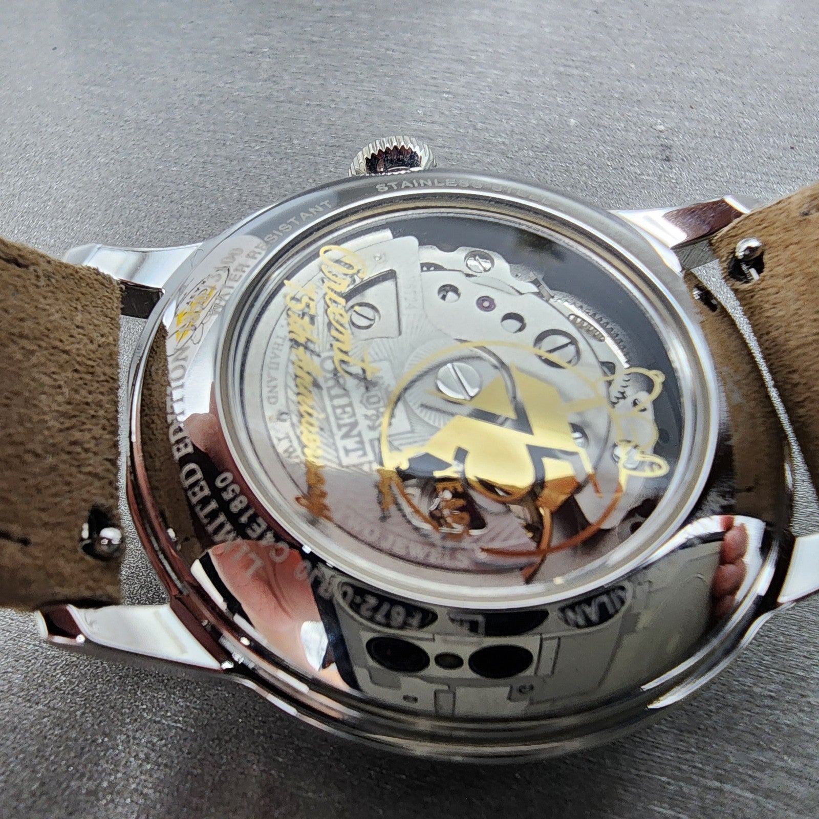 Orient Peanuts Snoopy Bambino Watch Men 38mm Cream Dial Steel Date Automatic10