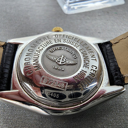 Breitling Callistino Watch Women 29mm MOP Dial Two Tone Date B72345 New Battery12