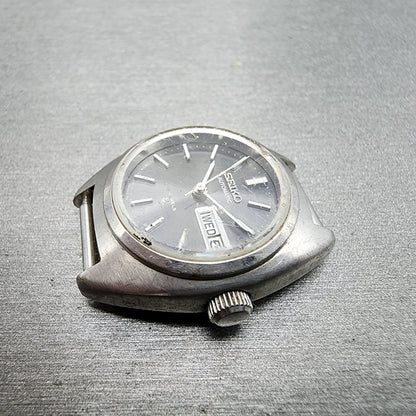 Seiko Automatic Watch Women 24mm Gray Dial Silver Tone Daydate 27060070 PARTS6