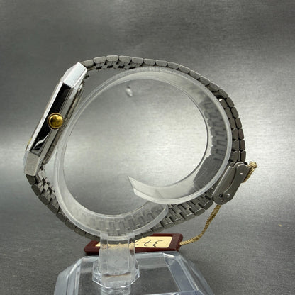 Citizen CQ Watch 26mm Champagne Dial Two Tone Octagon 4031 New Battery NOS6