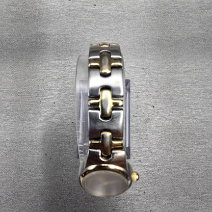 Citizen Watch Women 17mm Silver Dial Two Tone Oval 5930-S004578 New Battery VTG4
