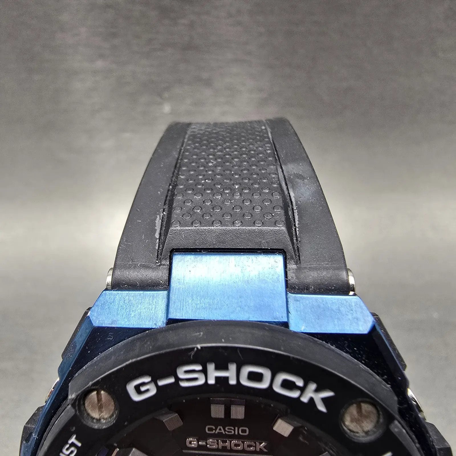 Casio G-Shock GST-S300G Watch Men 49mm Digital Black Blue Alarm Chrono Solar4