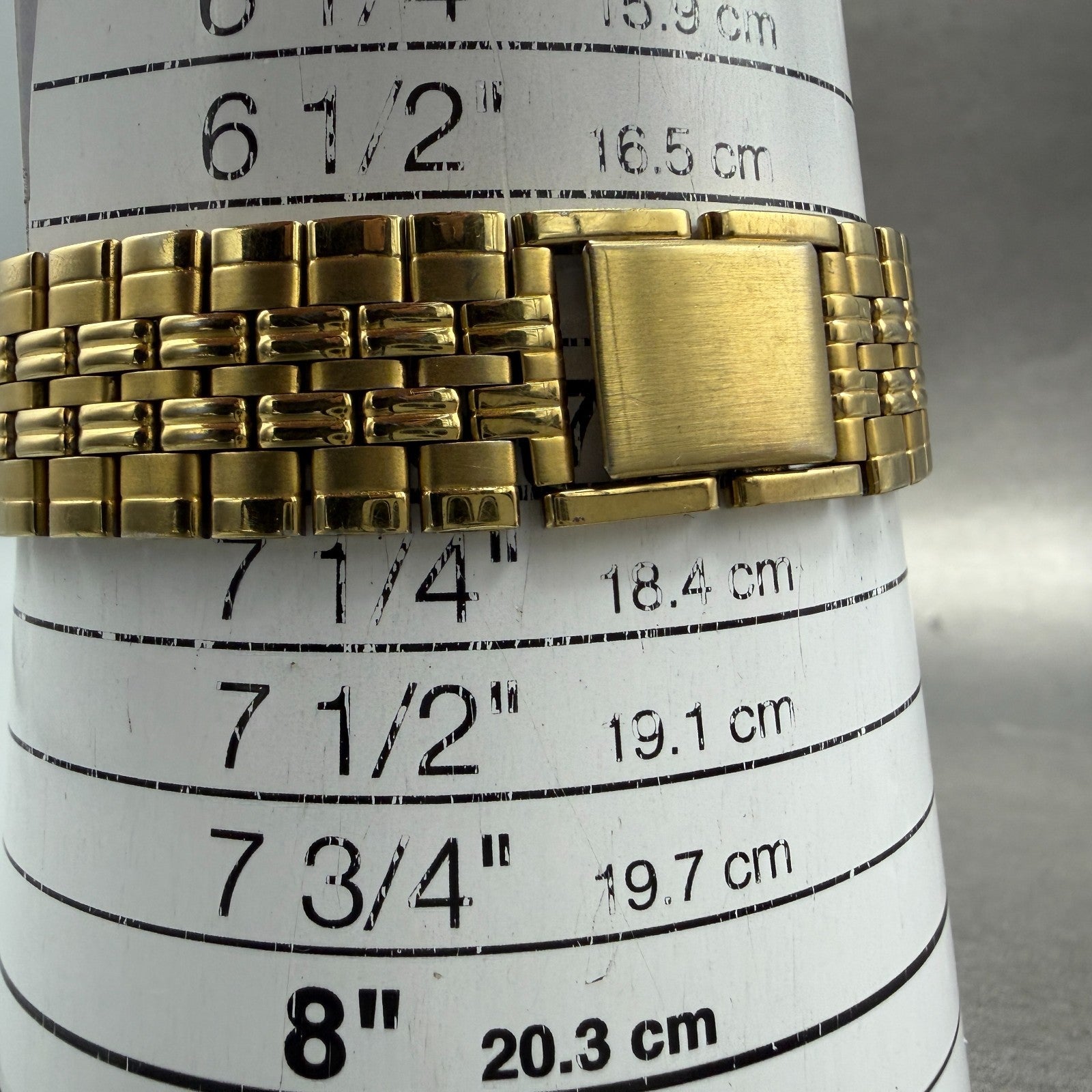 Citizen Tank Watch Men 27mm Champagne Dial Gold Tone Daydate 1000-S63863 New Bat10