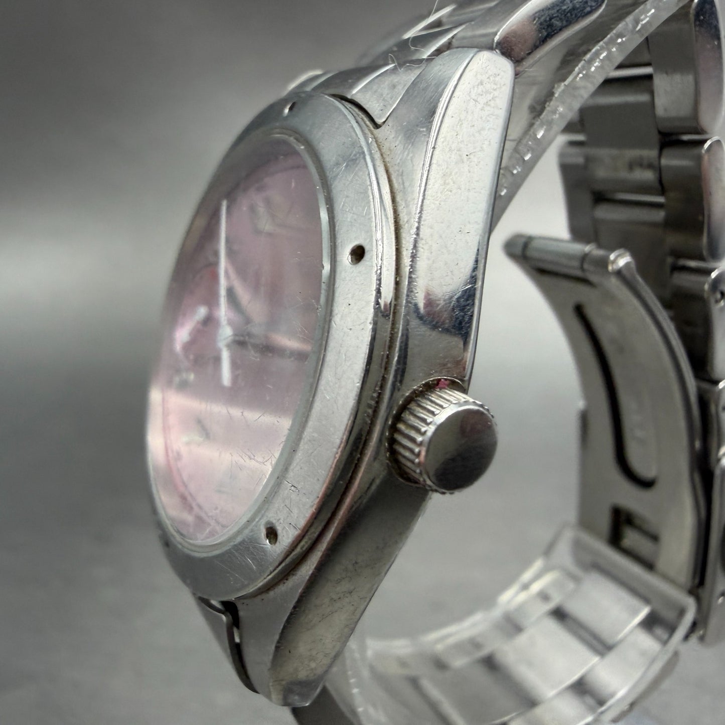 Citizen INED Watch Women 31mm Pink Dial Silver Tone Daydate 6320-H32922 New Batt2