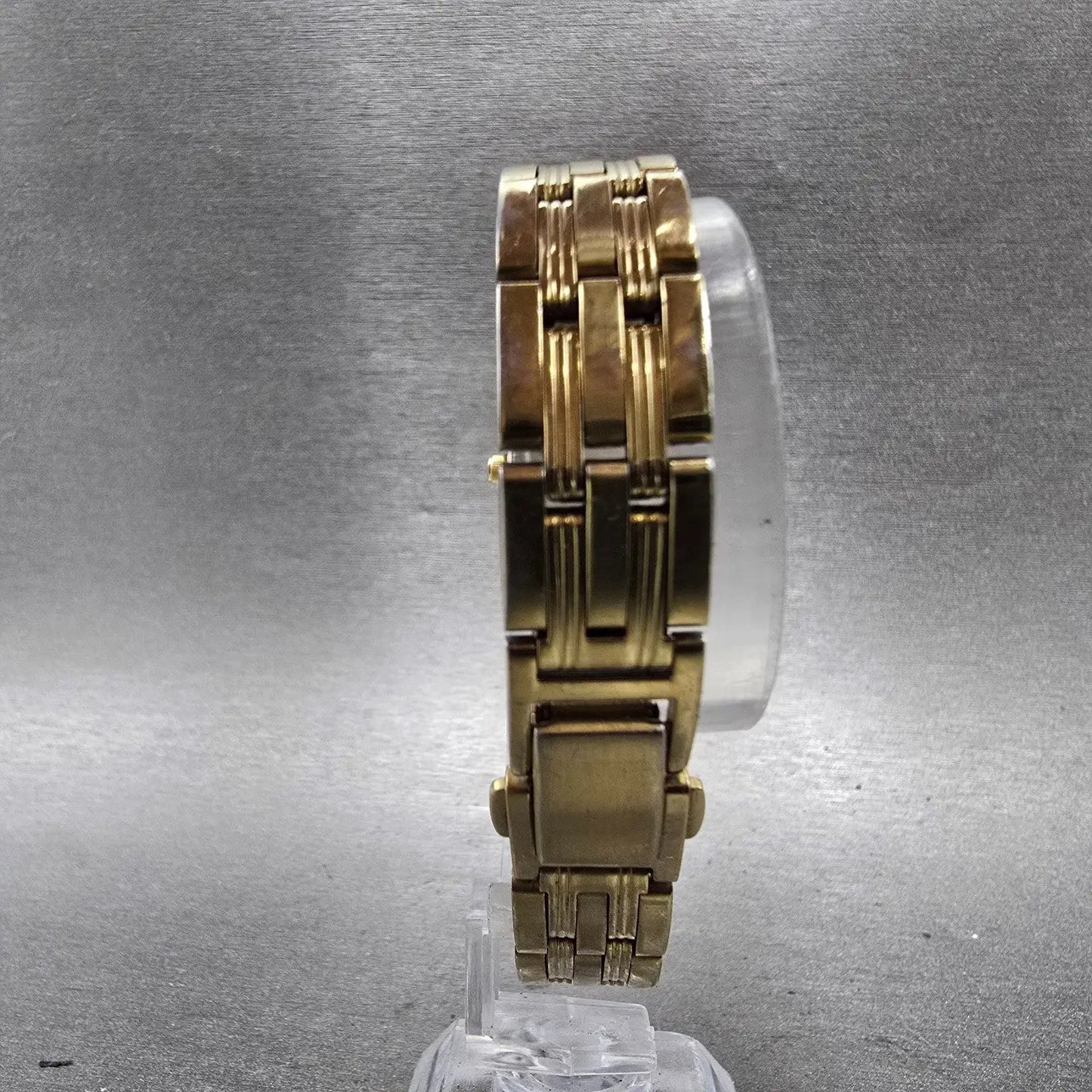 Citizen Tank Watch Women 18mm Champagne Dial Gold Tone 5930-S037107 New Battery7