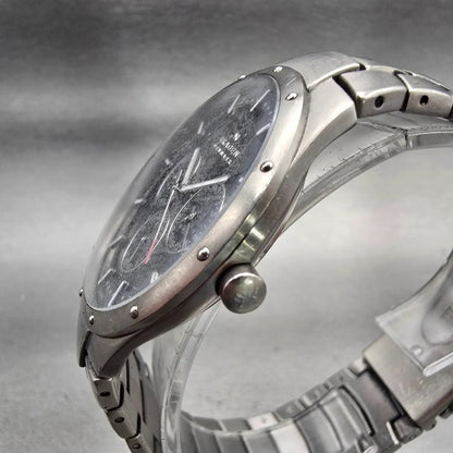 Skagen Classic Links Titanium Watch Men 40mm Gray Dial 596XLTXM New Battery2