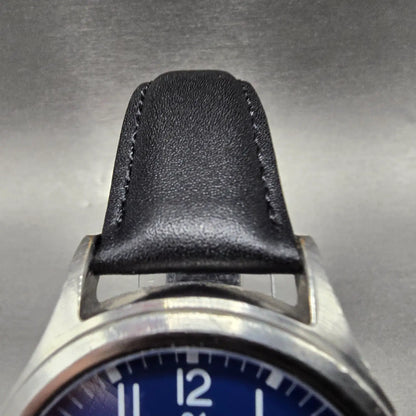 Timex Expedition Scout Watch Men 40mm Blue Dial Silver Date Round New Battery4