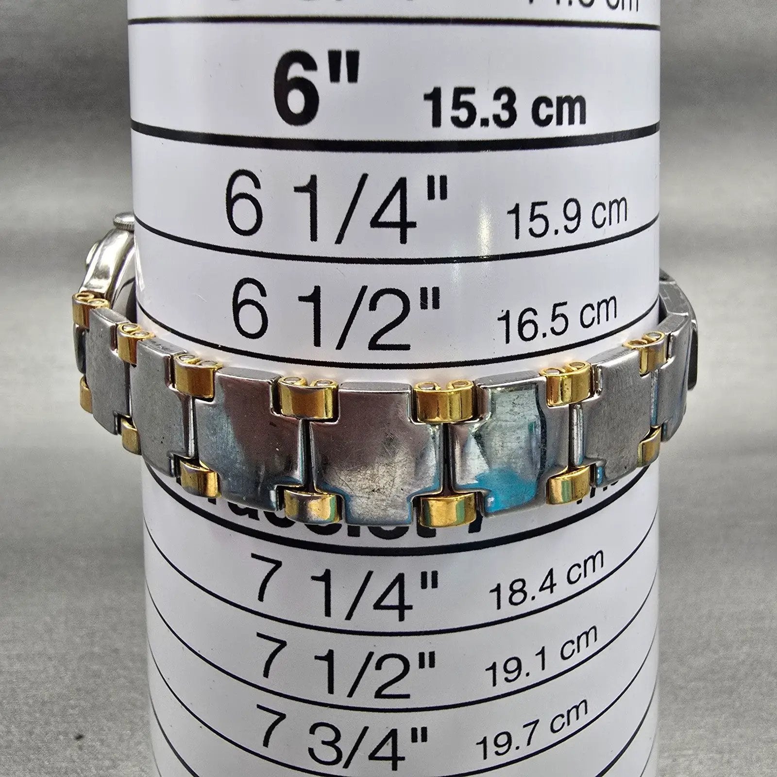 Citizen CQ Watch Women 20mm Silver Dial Two Tone Round 5920-S49593 New Battery9