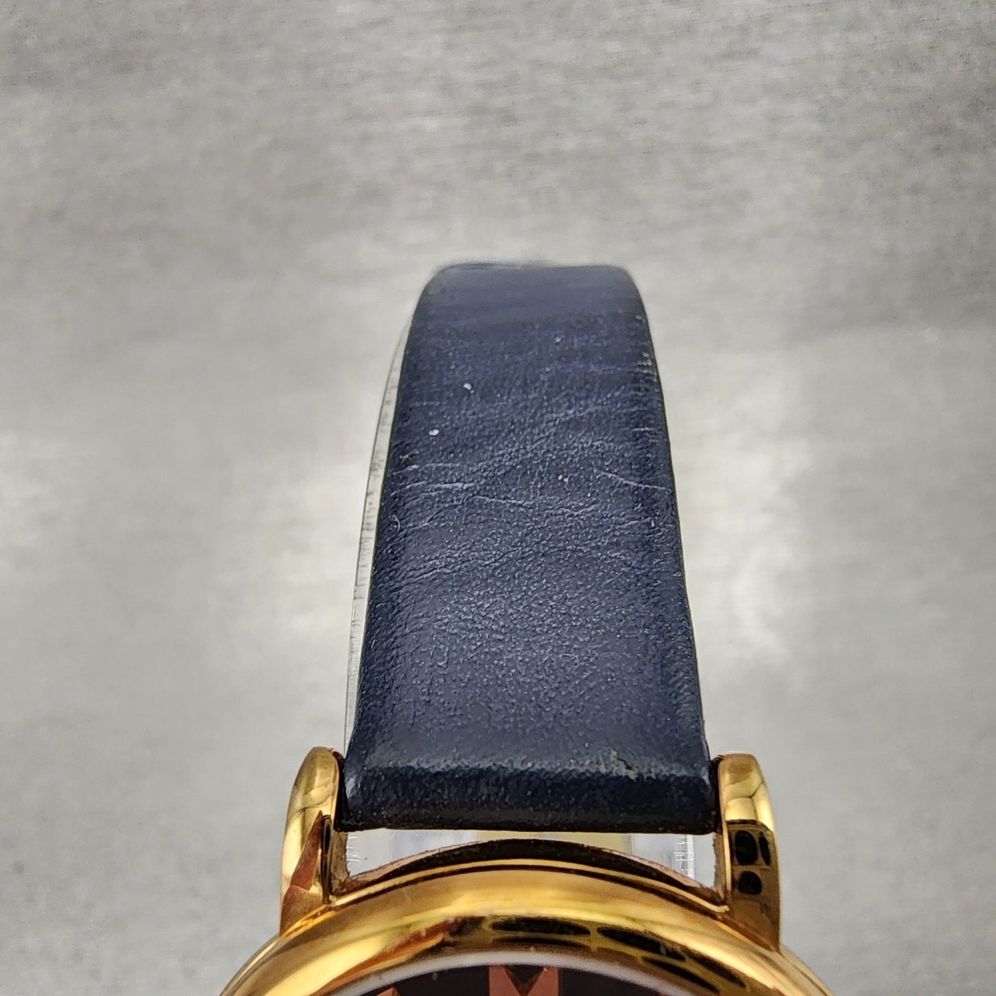 Marc Jacobs Baker Watch Women 28mm Blue Dial Rose Gold Tone Small Seconds Runs4