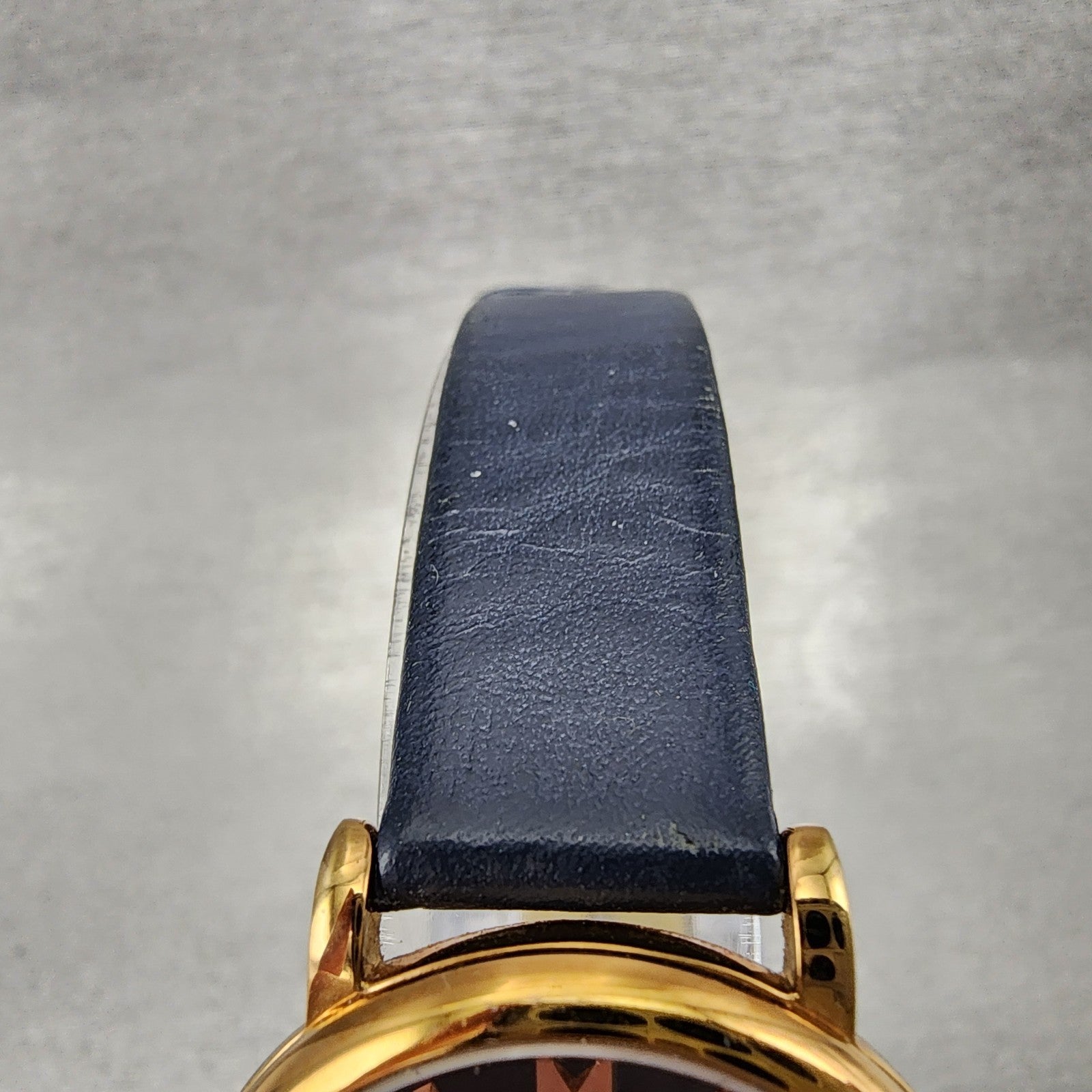 Marc Jacobs Baker Watch Women 28mm Blue Dial Rose Gold Tone Small Seconds Runs4