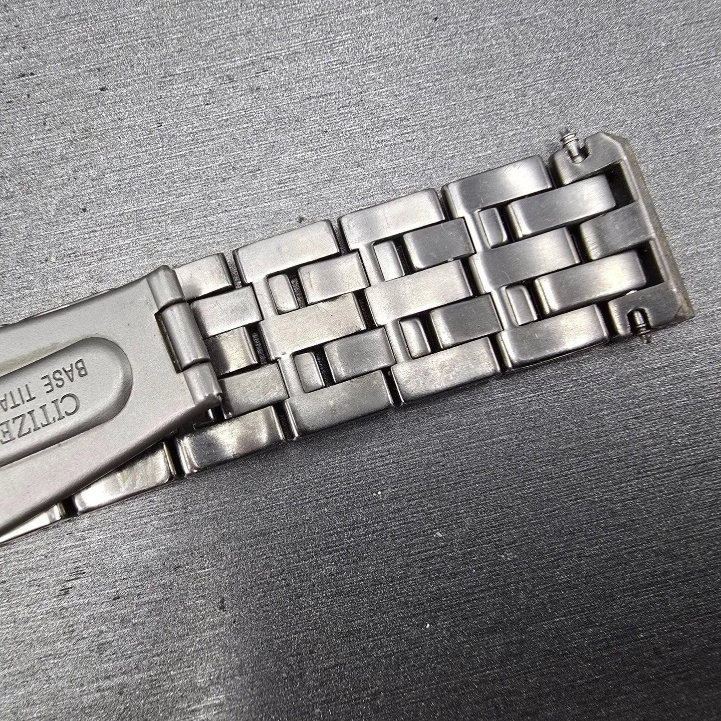Citizen Bracelet Men 18mm Titanium For H501-S011060 READ!!!!!! Tri Folding Clasp17