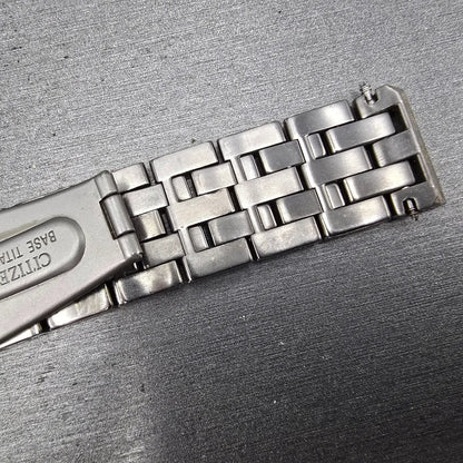 Citizen Bracelet Men 18mm Titanium For H501-S011060 READ!!!!!! Tri Folding Clasp17