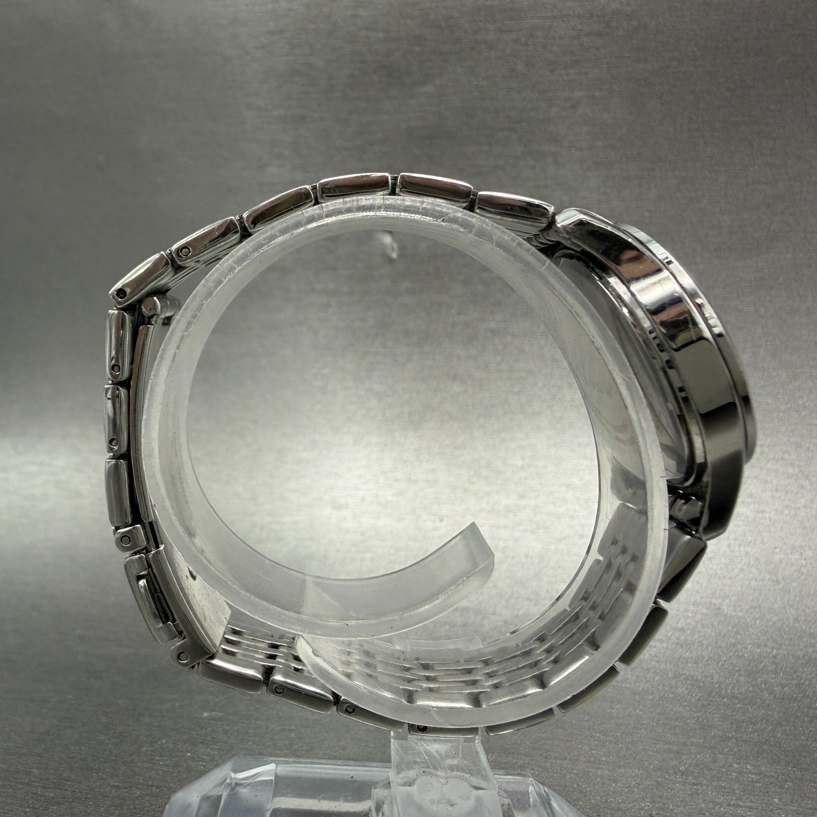Pulsar Watch Women 28mm MOP Dial Silver Tone Date Round VJ22-X085 New Battery8