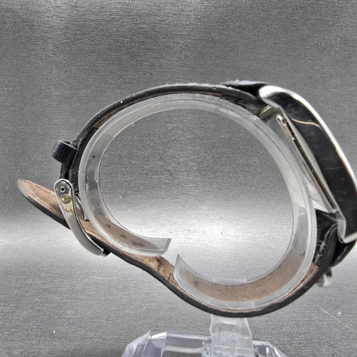 Michael kors Tank Watch Women 26mm White Dial Silver Rectangle MK-2247 New Batt8